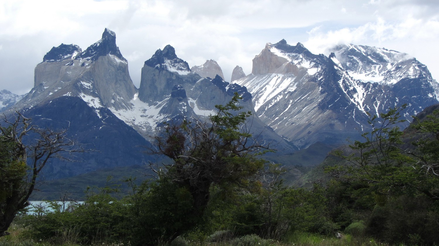 Cuernos seen from the campground Pehoe
